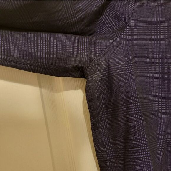 Marc Anthony slim fit purple/black collard button-down - Picture 5 of 9